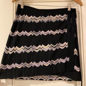 Missoni Wrap Mini Skirt - Size 42 - Made in Italy - Timeless Elegance